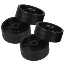 4pcs Patio Heater Wheels Heavy Duty Replacement for Outdoor Gas Heater Grill Weatherproof