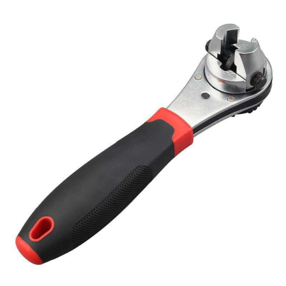 Adjustable Ratcheting Wrench For 622Mm Screws, Multifunctional Nonslip Handle Small Spanner Wrench 9199774138727