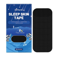 (1 Box) Breathable Anti-Snoring Mouth Tape - Improve Sleep Quality, Reduce Snoring & Promote Nasal Breathing, 30pcs/Box, Sleep Aid