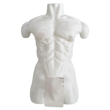 (White) Hung Hook Fun Muscular Man Wall Hook, Funny Muscle Man Hanger for Coats & Hats, Unique Novelty Towel Hook for Home Bathroom & Gag Gifts
