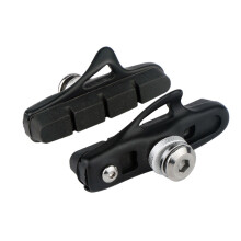 2pack Quiet Effective Cycling Brake Pad Reliability-Black black