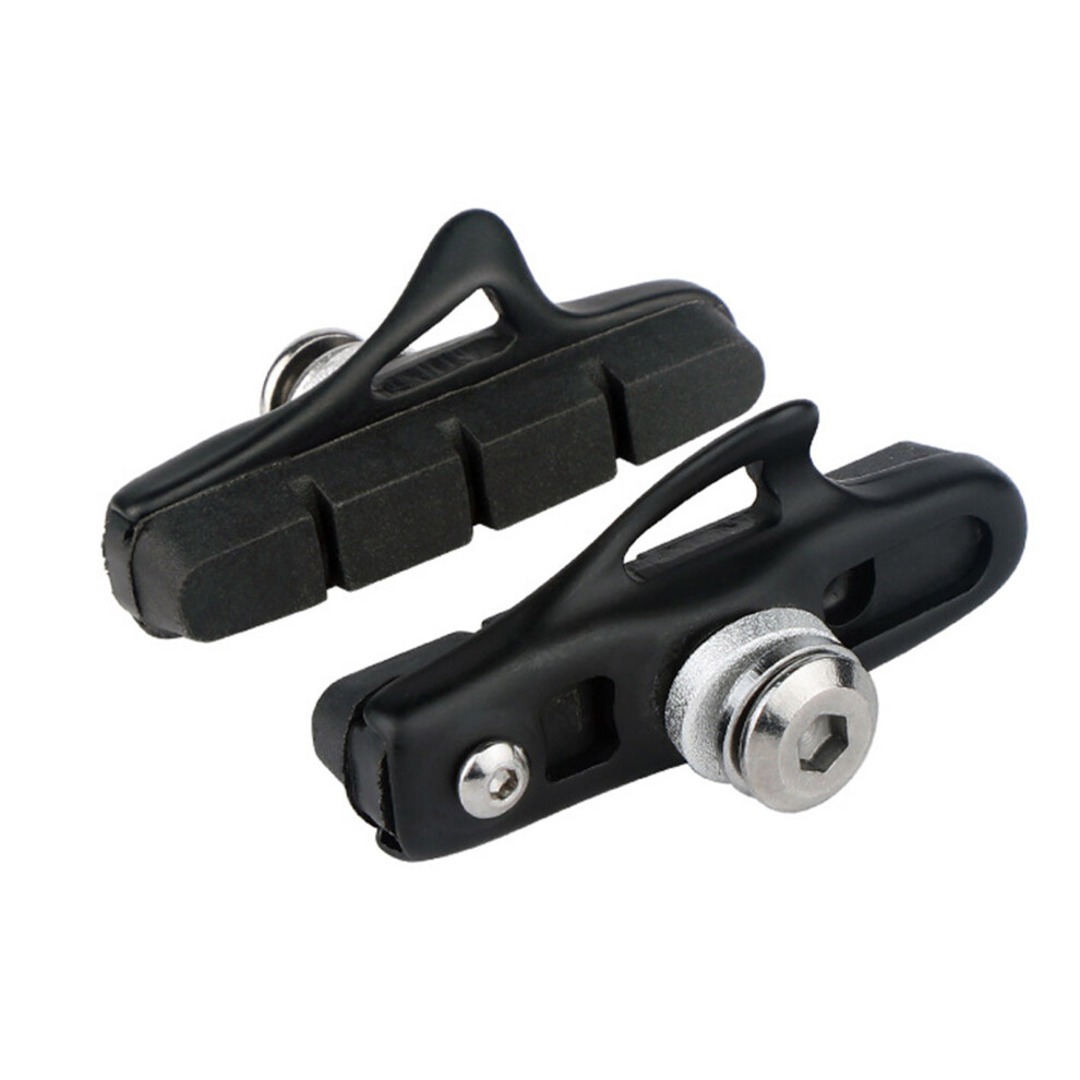 2Pack Quiet Effective Cycling Brake Pad Reliability- Black 7751001073571