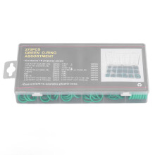 Kit di O-ring per compressore, set di guarnizioni O-ring in gomma per climatizzatore auto con elevata resistenza alle alte temperature e pressioni,