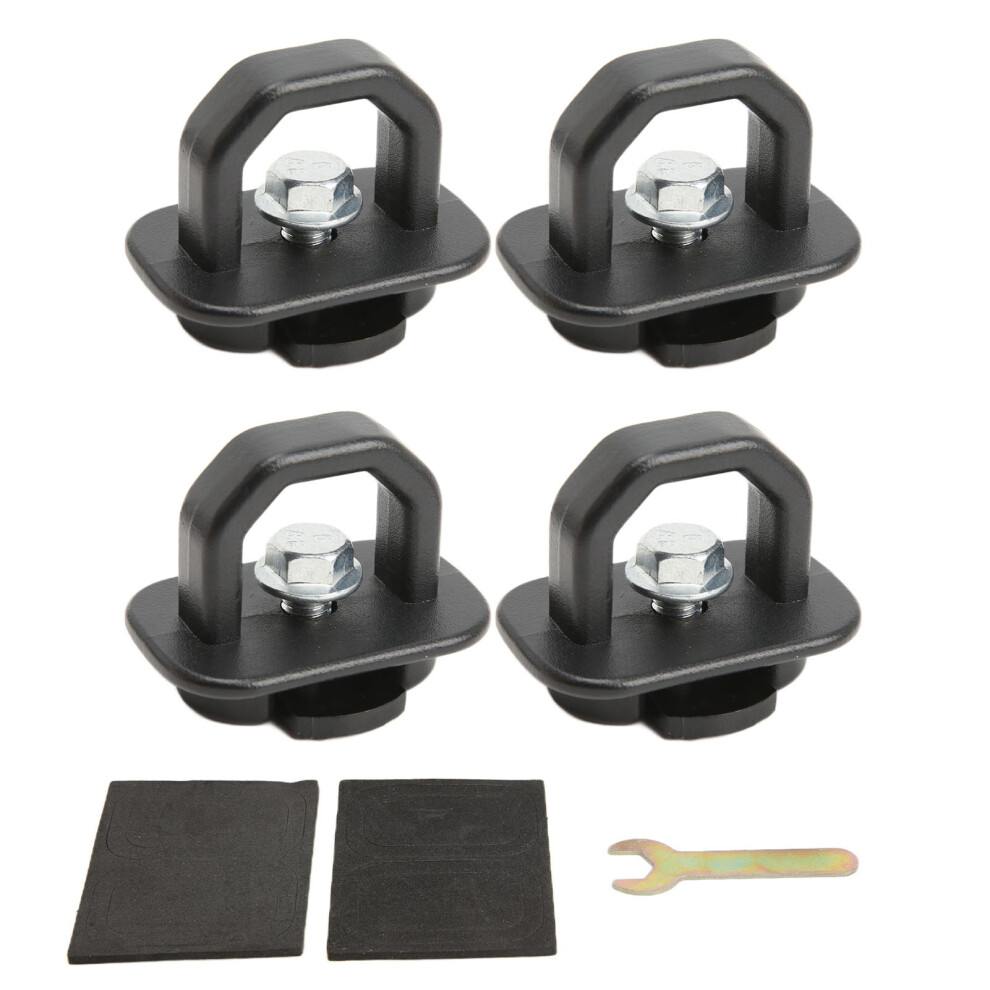 Tie Down Anchors For Truck Bed, Truck Bed Side Wall Anchor High Strength Cast Aluminum Cargo Securing Hooks, Durable And Anti-Corrosion Retractable 9358999861531