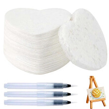 (Hearts) 3D Drawing Magic Puffy Paint Kit, Foam Texture Puffy Popcorn Drawing Paint Set, Sensory Art Toy Craft Gift for Kids