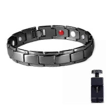 (black) Copper Pulse Prostate Wellness Band,Magnetic Bracelet Improves Blood Circulation
