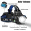 Flashlight, Usb Rechargeable Led Head Lamp,waterproof Headlight 25-26 3