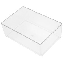 Hamster Sand Bath Box Transparent Durable Acrylic Tub for Chinchilla and Small Pet Grooming