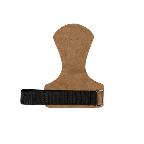 Weight Lifting Strap Padded Wrist Strap Workout-brown right