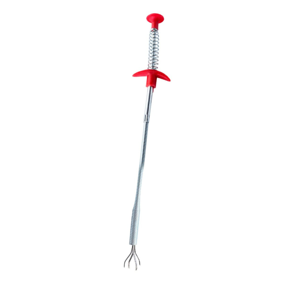 Flexible Iron Wire Spring Pipe Drain Cleaner Tool For Kitchen Sink And Bath Tub Clog Removal Lightweight Random Color 9199774139137