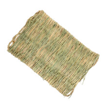 Straw Chicken Nesting Pad Coop Bedding Drainage Design Easy Clean Hen Nest Liner Compatible Chickens Rabbits Hamsters