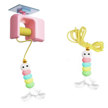 (Pink Suit) Interactive Hanging Cat Toys Automatic Electric Cat Toys for Indoor Cats Cat Teaser Toy Kitten Toys