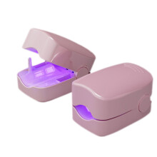 (Pink) Nail Fungus Laser Device Light Therapy Effective Onychomycosis Toenails Treatment 470nm 910nm Home Use