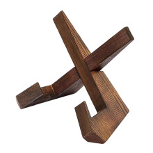 (A1) Wooden Cook-Book Holder Hands-Free Convenience Kitchen Counter Essential