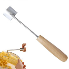 (1pc) Stainless Steel Corn Peeler Long Handle Cob Stripper, Quick & Easy Kernel Remover for Kitchen BBQ Picnics