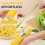 (3pcs) Stainless Steel Corn Peeler Long Handle Cob Stripper, Quick & Easy Kernel Remover for Kitchen BBQ Picnics 2