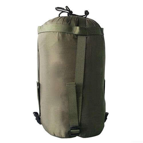 Practical Sleeping Bag Compression Sack 20L, Quick Access Drawstring, Lightweight Green Storage Solution
