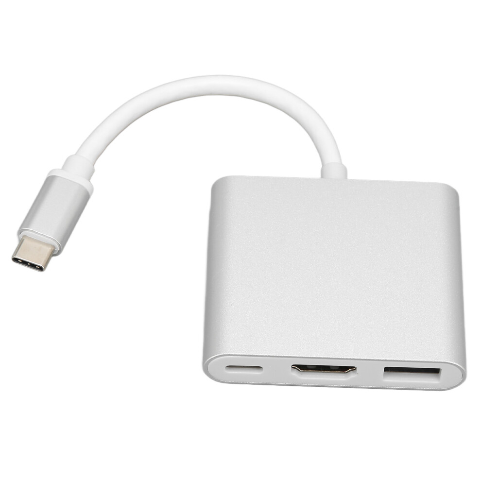 Usb-C Multiport Adapter For Instant Display Expansion, 4K Uhd Hdmi Output & High-Speed Usb 3.0, Charge & Connect Effortlessly With Pd Port 9138057337105