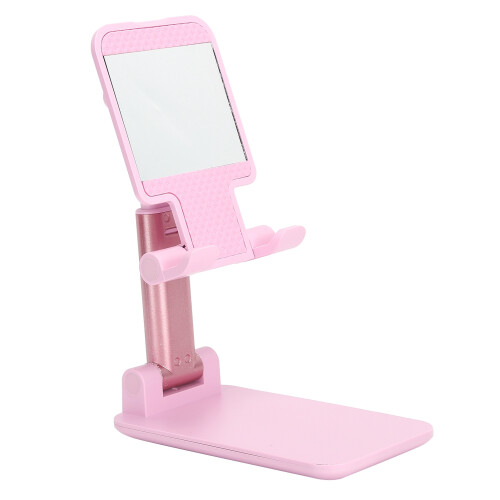 Adjustable Angle Foldable Smartphone Dock With Non Slip Silicone Pad And Stable Base Strong Durable Frame For Multi Device Compatibility