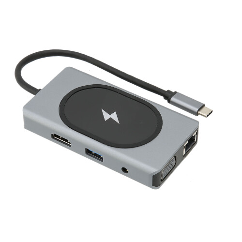 Σταθμός σύνδεσης USB C με έξοδο στάθμης κάρτας γραφικών για δύο οθόνες παράλληλα με