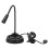 Omni Condenser Microphone with Back Electret Condenser Element, USB Microphone for Computer Applications, USB-C Connector with Flexible Gooseneck, 1