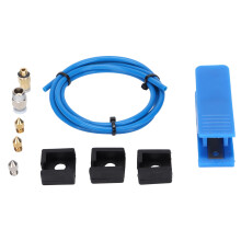 3D-printer Bowden-slangesæt Selvsmørende PTFE-rør med pneumatiske fittings Høj temperaturbestandighed Slidstærk Kompatibel med Ender3CR1