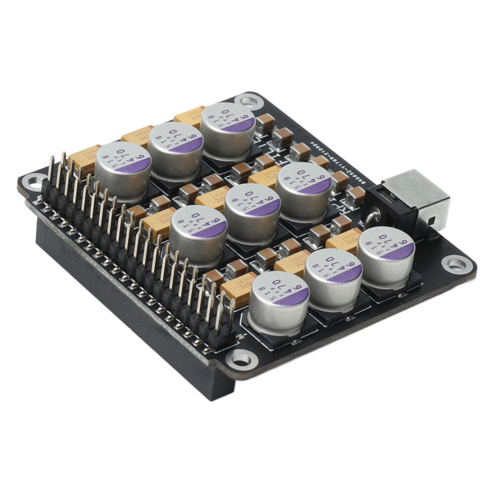 Power Filter Board For Raspberry Pi Dac Audio Decoder, 3A, 5V, 5.5X2.1mm 7661377040339