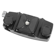 Camera Clip Mount Backpack Strap Kit with Quick Release Plate for DSLR for Arca Swiss for Outdoor Photography