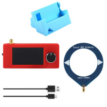 SI4732 Radio 1.9inch Display 10KHz-180MHz FM/AM/LSB/USB Shortwave Radio Receiver SI4732 Radio Receiver +3D Stand