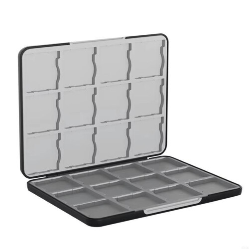 For 3DS Game Card Cartridge Storage Solution Shockproof for Shell Silicone Magnet
