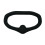 Faceplate Eye Pad Replacement for  FPV Goggles Breathable & Anti-Allergic Black 1