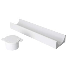 (White) Round Cake Pop Mold with Tray & Pusher, 3D Printed Cake Pop Cutter and Pusher, Baking Molds for Home Baking & Parties