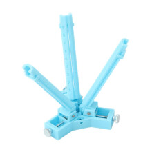 Archery Fletching Jig with Adjustable Rubber Fletches for DIY Arrow Shaft Building and Customization
