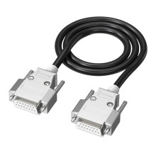 (female to female,3m)150cm-30m DB15 15Pin Data Cable Extender Wire Line with Gold Plated Connectors for Industrial Control Instrument Meter Multicolor