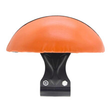 (BWS backrest orange) Stylish Motorbike Seating Cushion with Ergonomic Backrest Supportive Back Pad, Comfortable Suitable for Commuting Rides