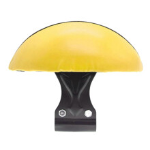 (BWS backrest yellow) Stylish Motorbike Seating Cushion with Ergonomic Backrest Supportive Back Pad, Comfortable Suitable for Commuting Rides