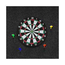 (600x600x12mm) Extended Length Dartboard Surround Felt Board Backing Protector Flight Board Wall Protector Flight Board Accessories