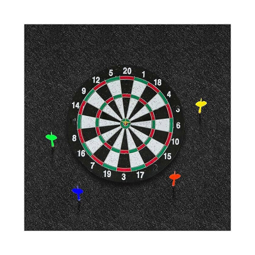 (600x600x12mm) Extended Length Dartboard Surround Felt Board Backing Protector Flight Board Wall Protector Flight Board Accessories
