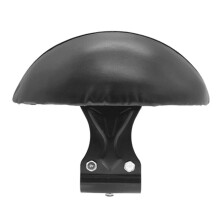 (BWS backrest black 1) Stylish Motorbike Seating Cushion with Ergonomic Backrest Supportive Back Pad, Comfortable Suitable for Commuting Rides