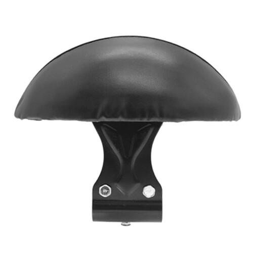 (BWS backrest black 1) Stylish Motorbike Seating Cushion with Ergonomic Backrest Supportive Back Pad, Comfortable Suitable for Commuting Rides
