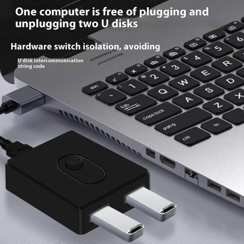 (USB3.0) USB2.0/3.0 Switcher Selector USB Switcher 1 in 2 Out 2 in 1 Out Bi-Directional Switcher 2 Computers Share 1 Device Multicolor 2
