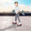 Split Skateboard Plates Portable Drift Board Red Compact Deck  Rebound Wheels Urban Freestyle For Teens 2