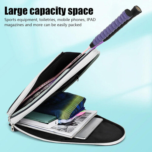 Badminton Racket Bag Waterproof Lightweight Durable Carry Case For Training And Competitions 2