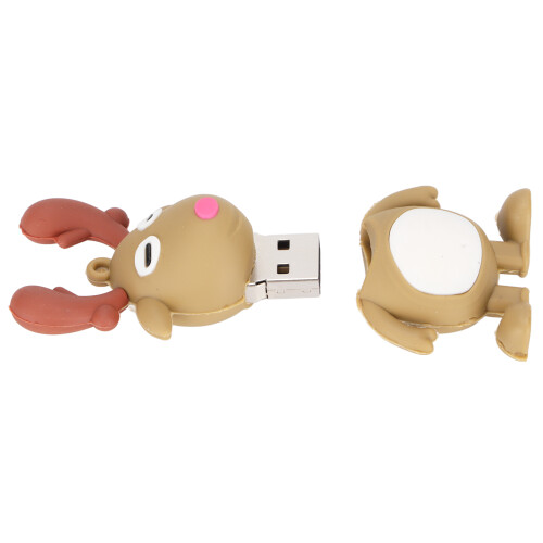 Υψηλής ποιότητας μονάδα flash USB με τσιπ, χαριτωμένο σχέδιο ζώων, αδιάβροχο, 1