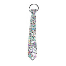 (Style C) Luxurious Neck Tie Nightclub Cosplay Costume Necklace Tie Formal JK Neckties Roleplay Costume Tie for Party Gathering