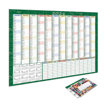 (3) 2026 wall calendar, poster-Styles weeklys planner with stickers, Made Ofss 12-month thick paper, suitable for home, office, school, teachers and