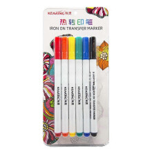 (6 colors 0.5mm)Infusible Transfer Marker for Sublimation for Cricut Mug-Press,Heat Press Machine Transfer Marker for T-Shirts Mug-Bag Multicolor