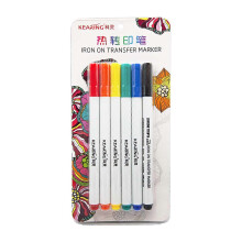 (6 colors 2.0mm)Infusible Transfer Marker for Sublimation for Cricut Mug-Press,Heat Press Machine Transfer Marker for T-Shirts Mug-Bag Multicolor