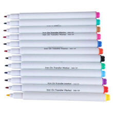 (12 colors 1.0mm)Infusible Transfer Marker for Sublimation for Cricut Mug-Press,Heat Press Machine Transfer Marker for T-Shirts Mug-Bag Multicolor