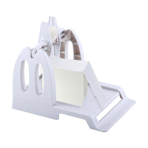 Space-Saving Label Holder for Thermal Printers Holds Roll & Fan-Fold Paper 2